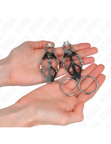 KINK - O-RING TREVO JAPONÊS GRAMPOS DE BICO PRATA