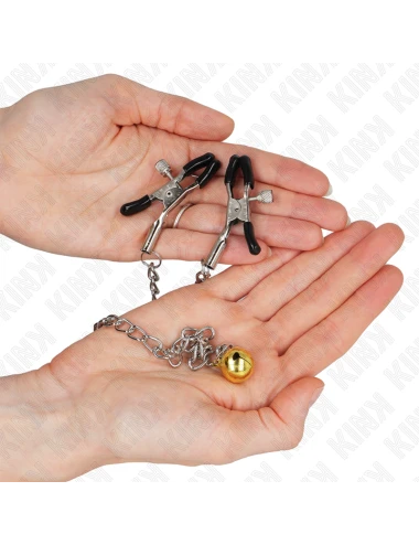 KINK - PINÇAS DE CORRENTE COM SINO 30 CM
