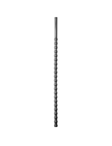 ALL BLACK - SONDA URETRAL DE SILICONE 8/10 MM