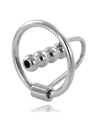 METAL HARD - ANEL DE GLNDULA COM PLUG URETRAL 28MM