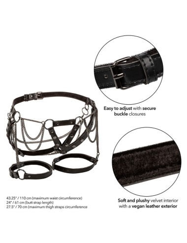 CALEXOTICS - EUPHORIA MULTICAIN THIGH HARNESS PREMIUM