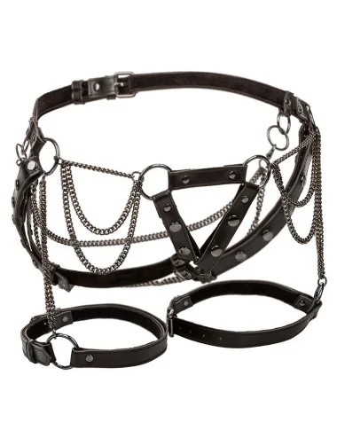 CALEXOTICS - EUPHORIA MULTICAIN THIGH HARNESS PREMIUM TAMANHO PLUS