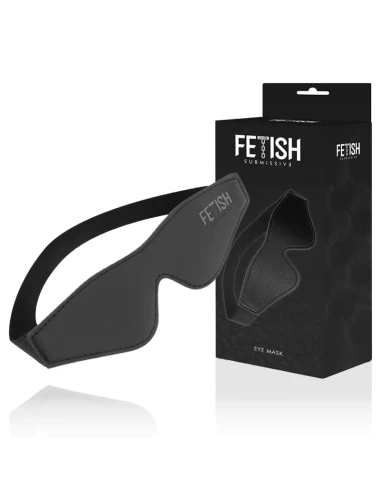 FETISH SUBMISSIVE - MSCARA DE COURO VEGANO COM FORRO DE NOPRENE