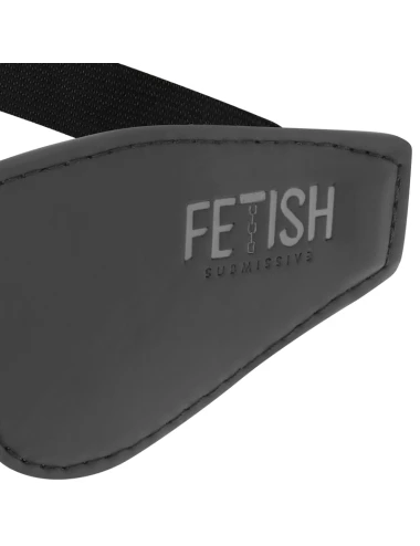FETISH SUBMISSIVE - MSCARA DE COURO VEGANO COM FORRO DE NOPRENE