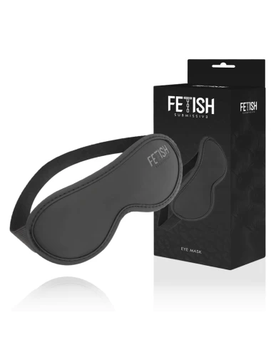 FETISH SUBMISSIVE - MSCARA DE COURO VEGANO II COM FORRO DE NOPRENE