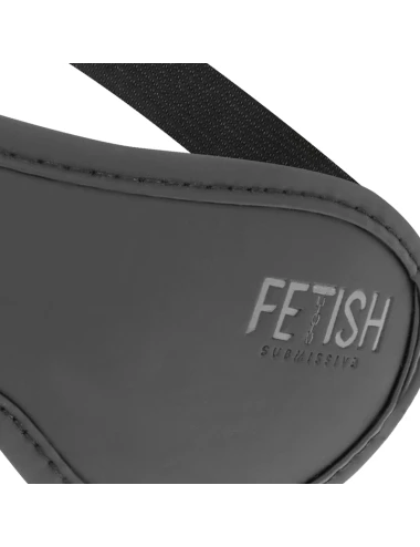 FETISH SUBMISSIVE - MSCARA DE COURO VEGANO II COM FORRO DE NOPRENE