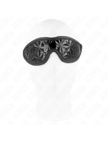 KINK - FAIXA DE CABEÇA PADRÃO DIAMANTE PRETO 20