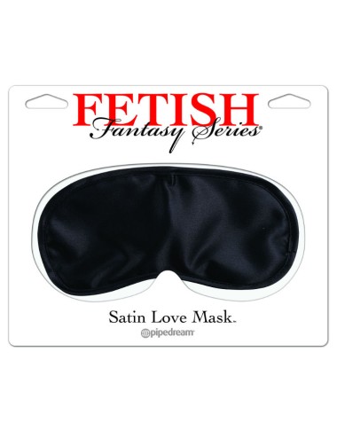 FETISH FANTASY SERIES - MSCARA DE AMOR CETIM PRETA