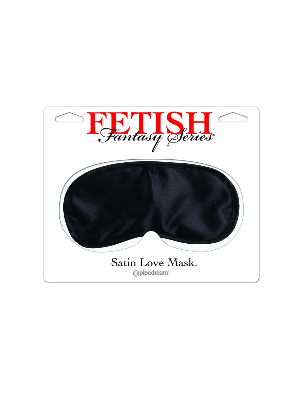 FETISH FANTASY SERIES - MSCARA DE AMOR CETIM PRETA FETISH FANTASY SERIES - MSCARA DE AMOR CETIM PRETA