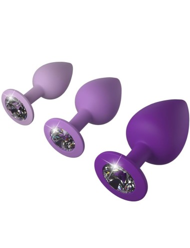 FANTASY FOR HER  - CONJUNTO DE PLUG ANAL VIOLETA