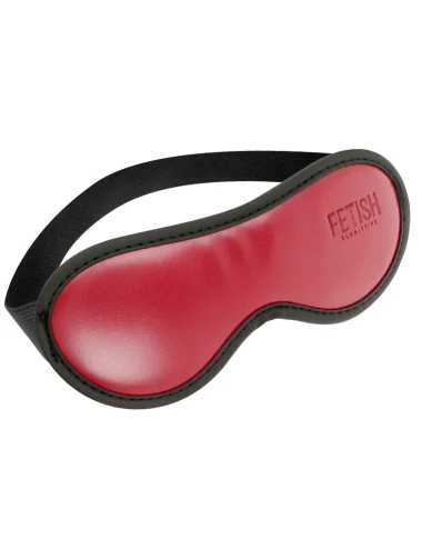 FETISH SUBMISSIVE DARK ROOM - MSCARA DE COURO VEGANO COM FORRO DE NEOPRENE