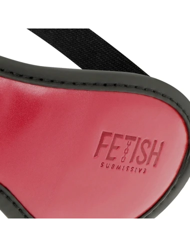FETISH SUBMISSIVE DARK ROOM - MSCARA DE COURO VEGANO COM FORRO DE NEOPRENE