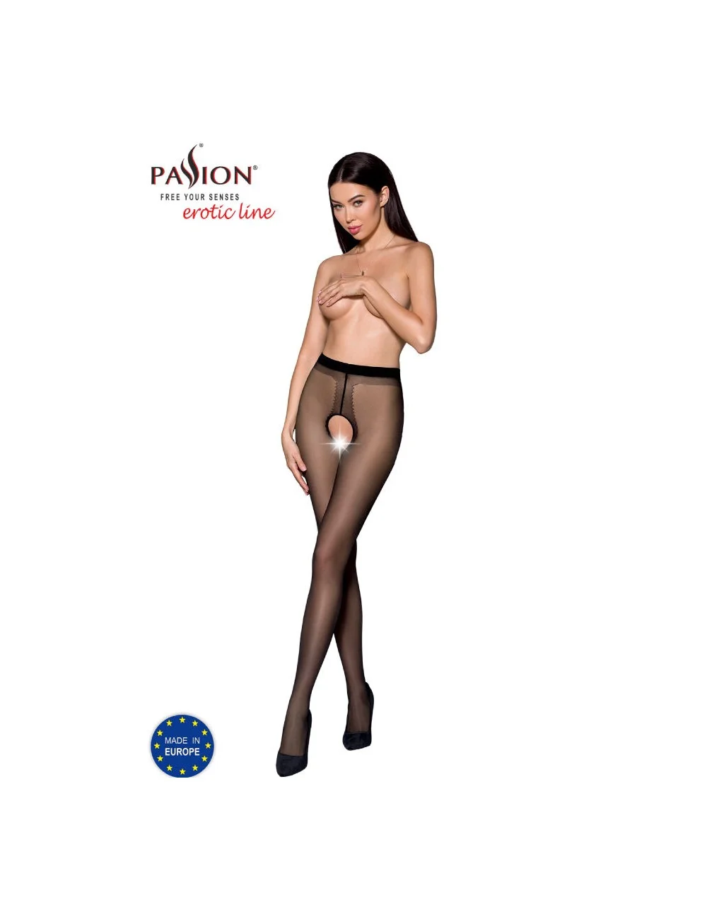 PASSION - TIOPEN 022 PRETO/VERMELHO 1/2 20 DEN