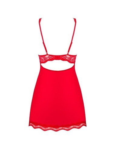 OBSESSIVE - LUVAE BABYDOLL & TANGA VERMELHO S/M