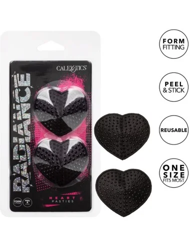CALEXOTICS - RADIANCE PROTETORES DE BICOS DE JÓIAS EM FORMA DE CORAO