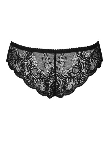 LIVCO CORSETTI FASHION - LOVE STORY LC 90679 CALCINHA SEM CROTCHLESS PRETA