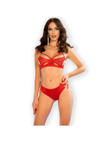 CHILIROSE - CR 4676 CONJUNTO DUAS PEÇAS VERMELHO S