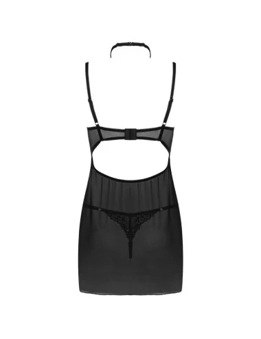 LIVCO CORSETTI FASHION - CONJUNTO BINELLA BABYDOLL + TANGA PRETO