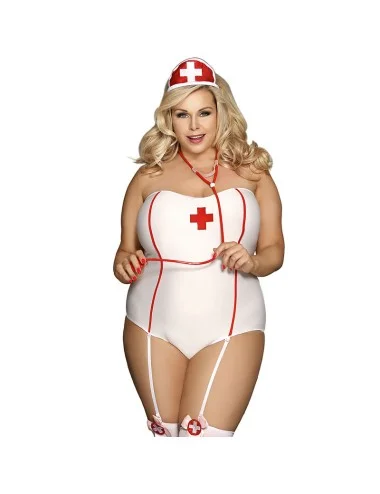 SUBBLIME - FANTASIA DE ENFERMEIRA SEXY COM PELUCHE L/XL