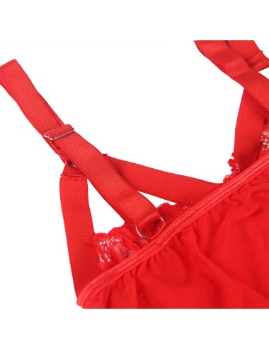 SUBBLIME - TEDDY COM ALA LIGA DETALHE PEITO VERMELHO L/XL