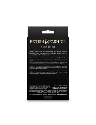NS NOVELTIES - FETISH & FASHION EYES HOOD NYLON PRETO
