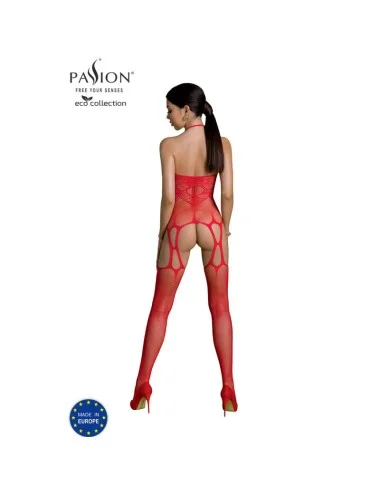 PASSION - COLEO ECO BODYSTOCKING ECO BS002 VERMELHO