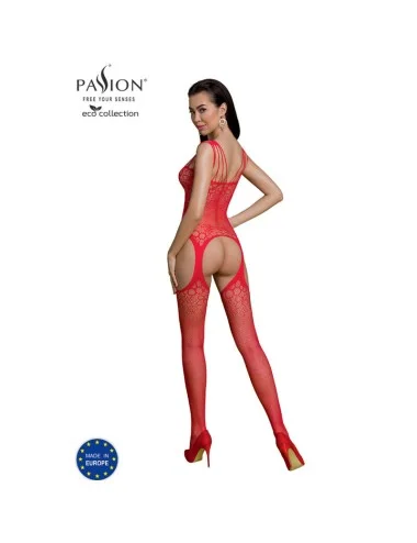 PASSION - COLEO ECO BODYSTOCKING ECO BS004 VERMELHO