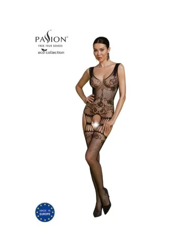 PASSION - COLEO ECO BODYSTOCKING ECO BS009 PRETO