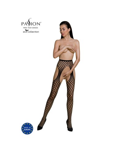 PASSION - COLEO ECO BODYSTOCKING ECO S003 PRETO