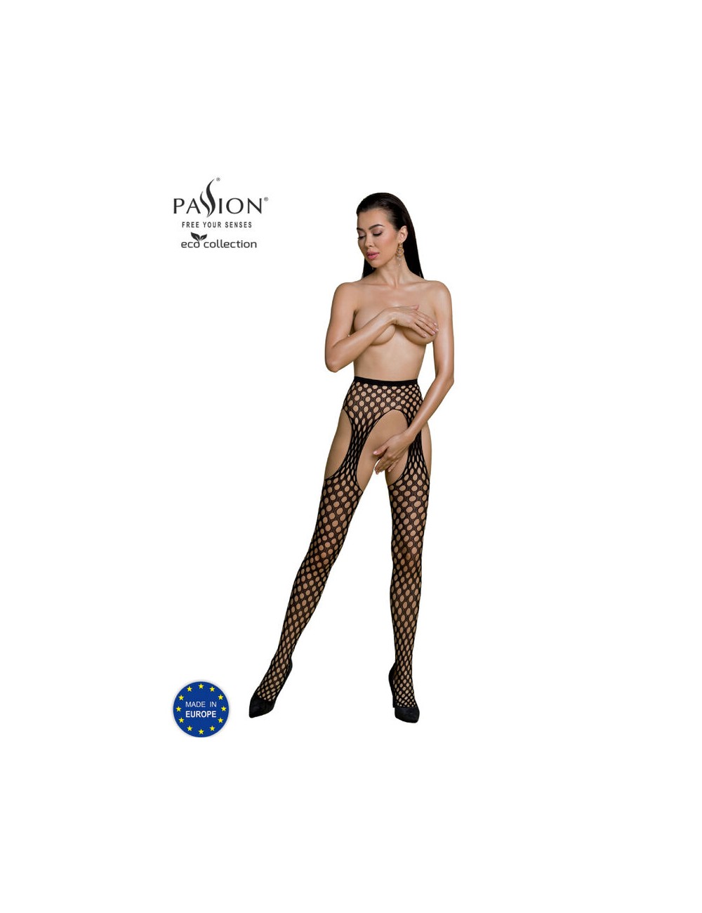 PASSION - COLEO ECO BODYSTOCKING ECO S003 PRETO PASSION - COLEO ECO BODYSTOCKING ECO S003 PRETO