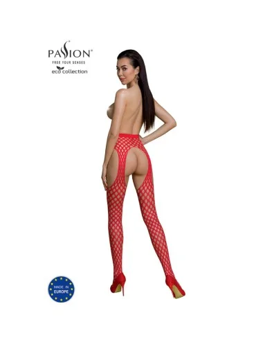 PASSION - COLEO ECO BODYSTOCKING ECO S003 VERMELHO
