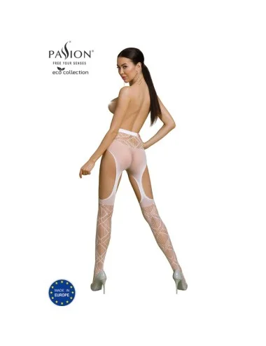 PASSION - COLEO ECO BODYSTOCK ECO S005 BRANCO