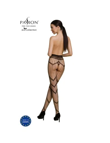 PASSION - COLEO ECO BODYSTOCKING ECO S006 PRETO