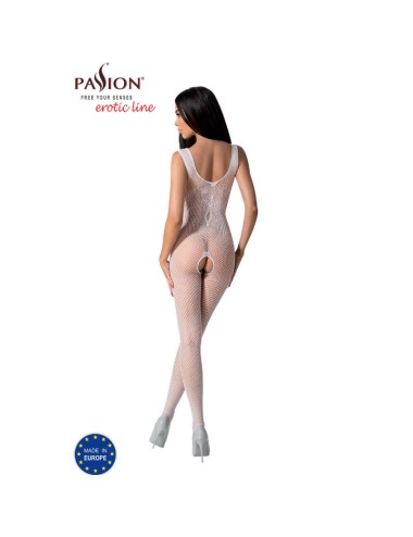PASSION - BS098 BODYSTOCK BRANCO TAMANHO ÚNICO