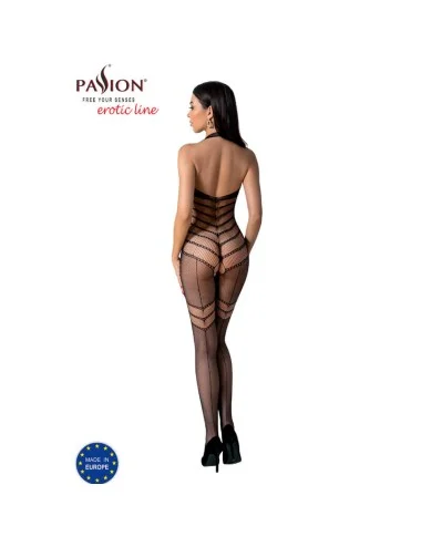 PASSION - BS100 BODYSTOCKING PRETO TAMANHO ÚNICO