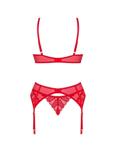 OBSESSIVE - CONJUNTO INGRIDIA TRÊS PEAS VERMELHO XS/S