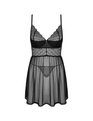 OBSESSIVE - CONJUNTO CHEMERIS BADYDOLL E TANGA M/L