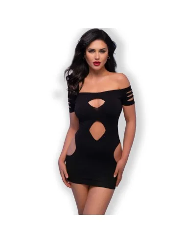 CHILIROSE - VESTIDO CR 4671 PRETO S/M