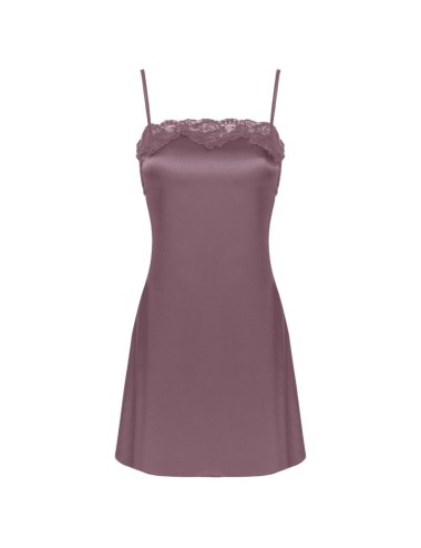 LIVCO CORSETTI FASHION - JACQUELINE LC 90249 ROUPO + CAMISA + CALCINHA VIOLETA L/XL