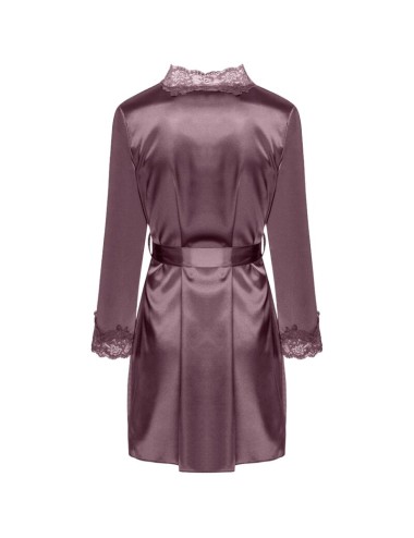 LIVCO CORSETTI FASHION - JACQUELINE LC 90249 ROUPO + CAMISA + CALCINHA VIOLETA L/XL