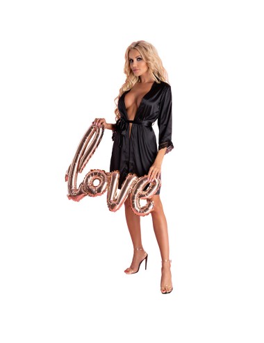LIVCO CORSETTI FASHION - ARILADYEN LC 90568 VESTIDO + CALCINHA PRETA