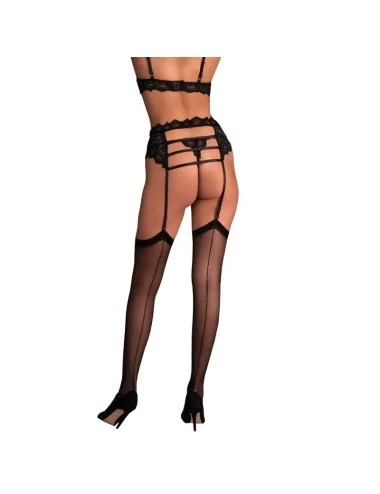 LIVCO CORSETTI FASHION - SOLIANA LC 90424-1 CINTO-LIGA PRETO L/XL
