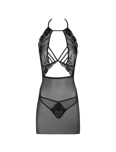LIVCO CORSETTI FASHION - CAMISA MALVIAMI LC 90625 + CALCINHA PRETA L/XL