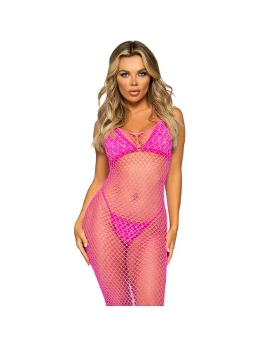 LEG AVENUE - VESTIDO LONGO FÚCSIA TAMANHO ÚNICO
