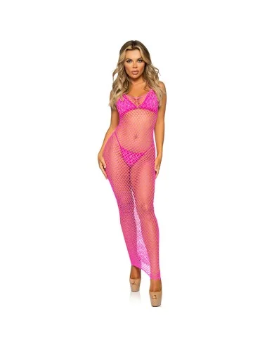 LEG AVENUE - VESTIDO LONGO FÚCSIA TAMANHO ÚNICO