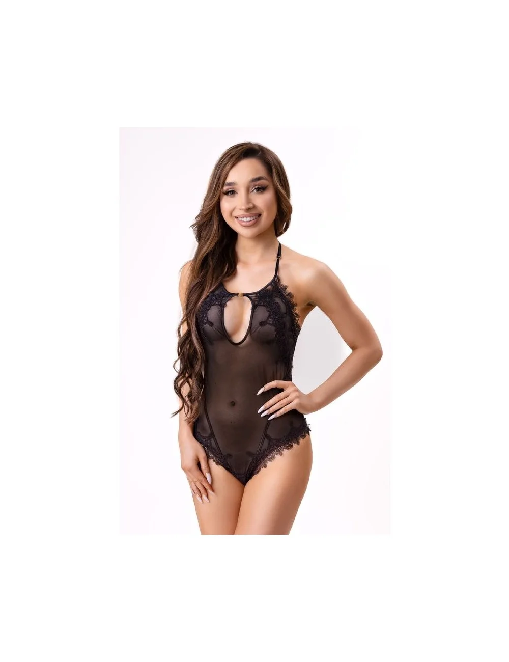 LIVCO CORSETTI FASHION - DAIANA 20248 BODYSTOCKING CROTCHLESS PRETO S/M LIVCO CORSETTI FASHION - DAIANA 20248 BODYSTOCKING CROTCHLESS PRETO S/M