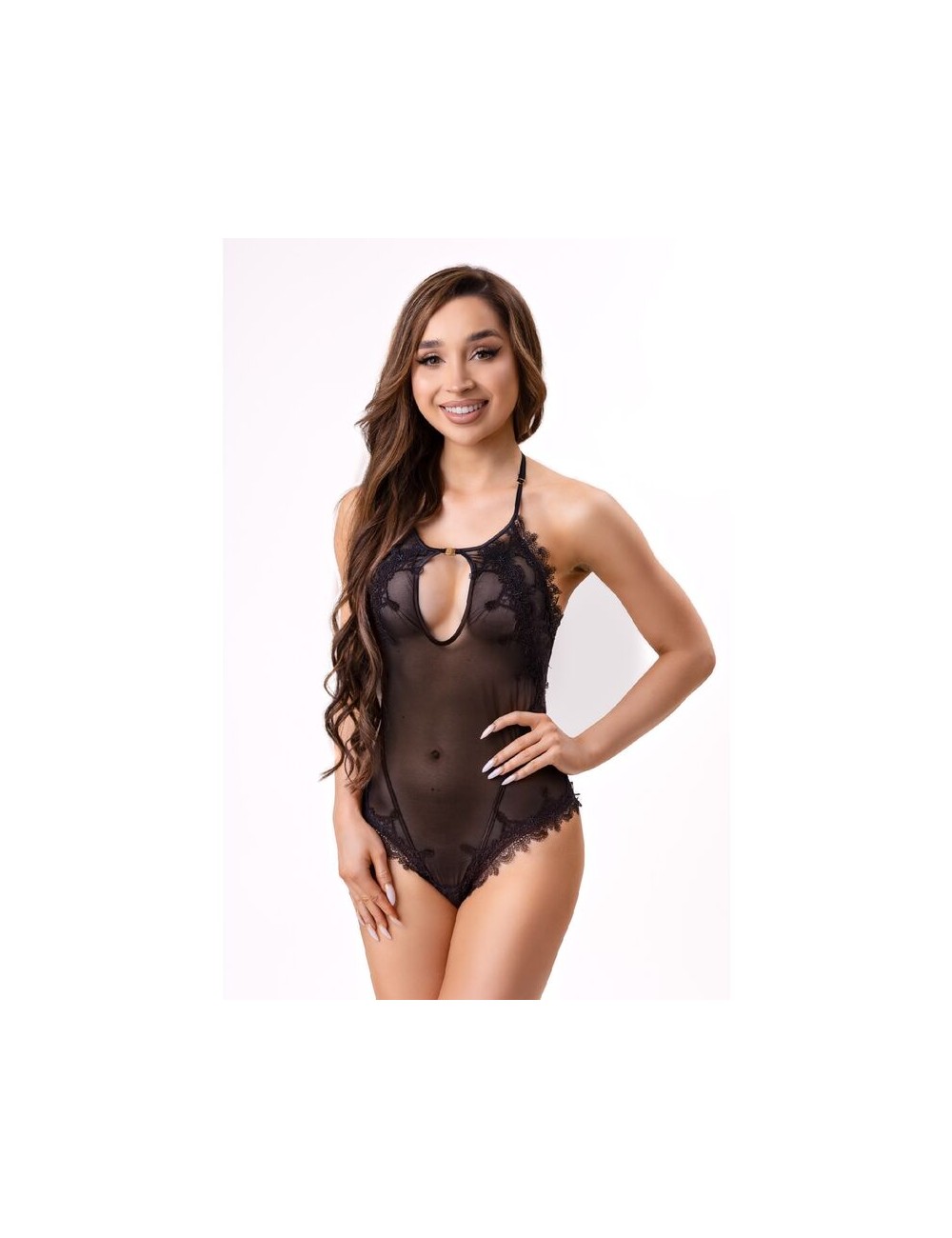 LIVCO CORSETTI FASHION - DAIANA 20248 BODYSTOCKING CROTCHLESS PRETO L/XL LIVCO CORSETTI FASHION - DAIANA 20248 BODYSTOCKING CROTCHLESS PRETO L/XL