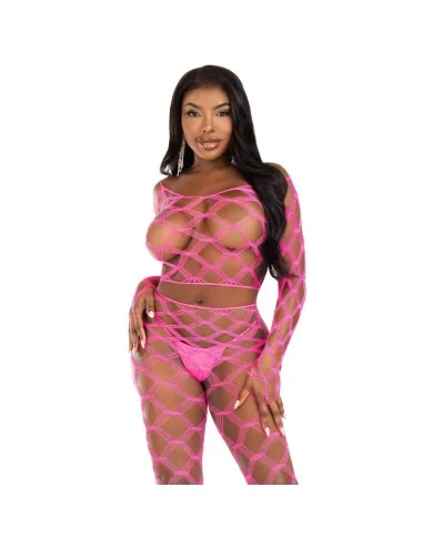 LEG AVENUE - TOP & LEGGINS HARDCORE FÚCSIA