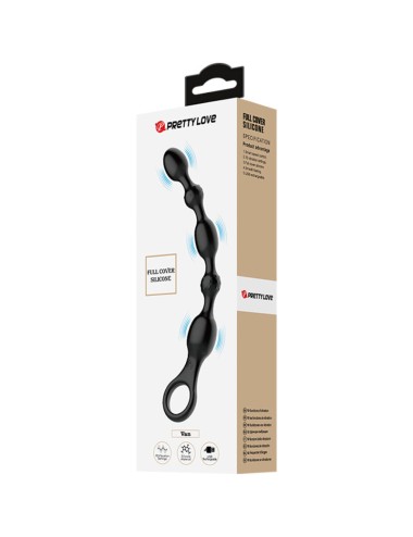 PRETTY LOVE - VAN ANAL BALLS 10 VIBRAÕES SILICONE RECARREGVEL