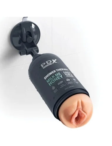 PDX PLUS - STROKER MASTURBATOR DESIGN DISCRETO DO GARRAFA DE SHAMPOO MILK ME HONEY